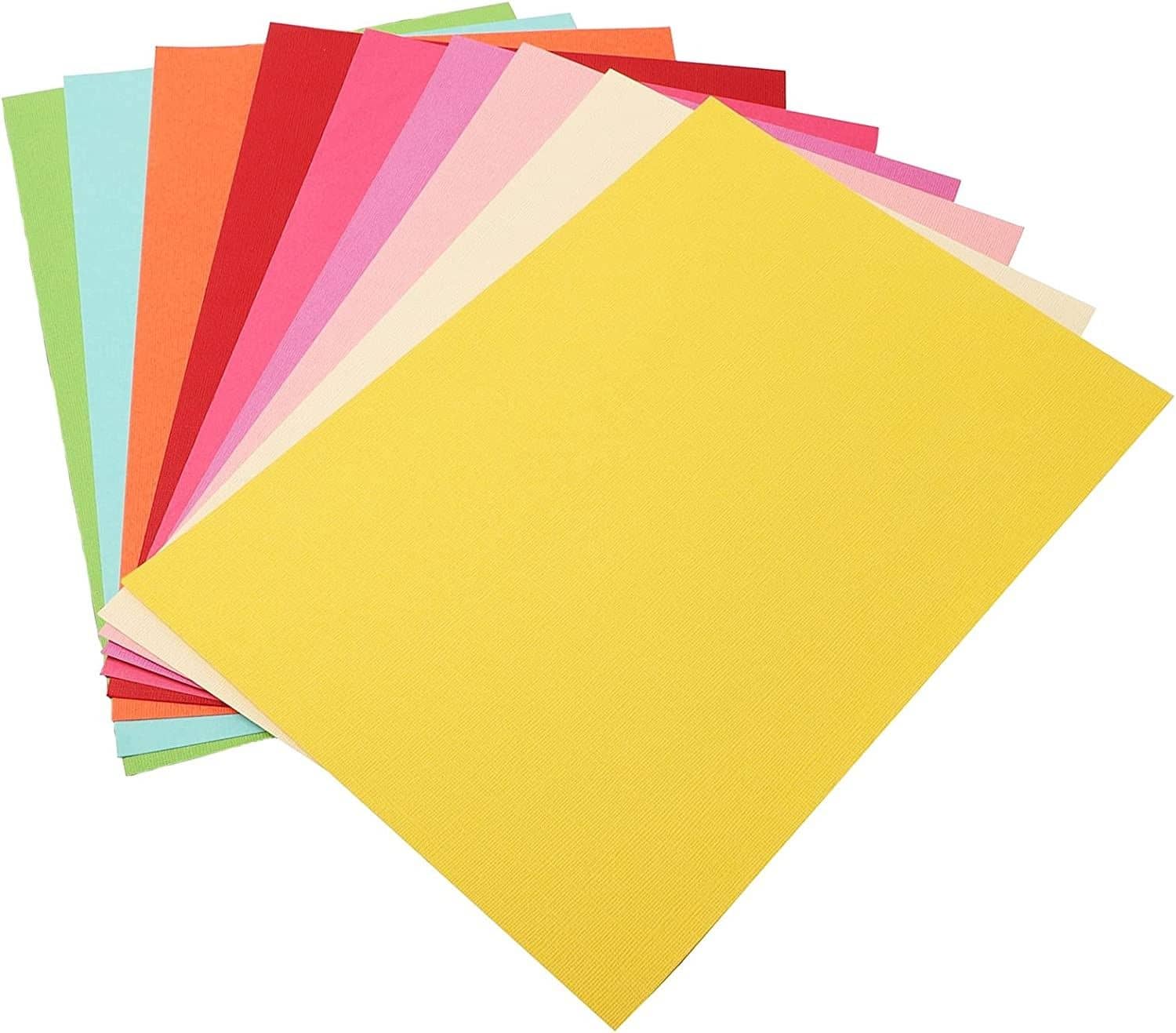 Freedy A4 100 Coloured Sheets (10 Sheets each color) Copy Printing/Art and Craft Paper Double Sided ColouredOffice Stationery Children's Day Gift, Birthday Gift, Party Favors,christmas decor etc