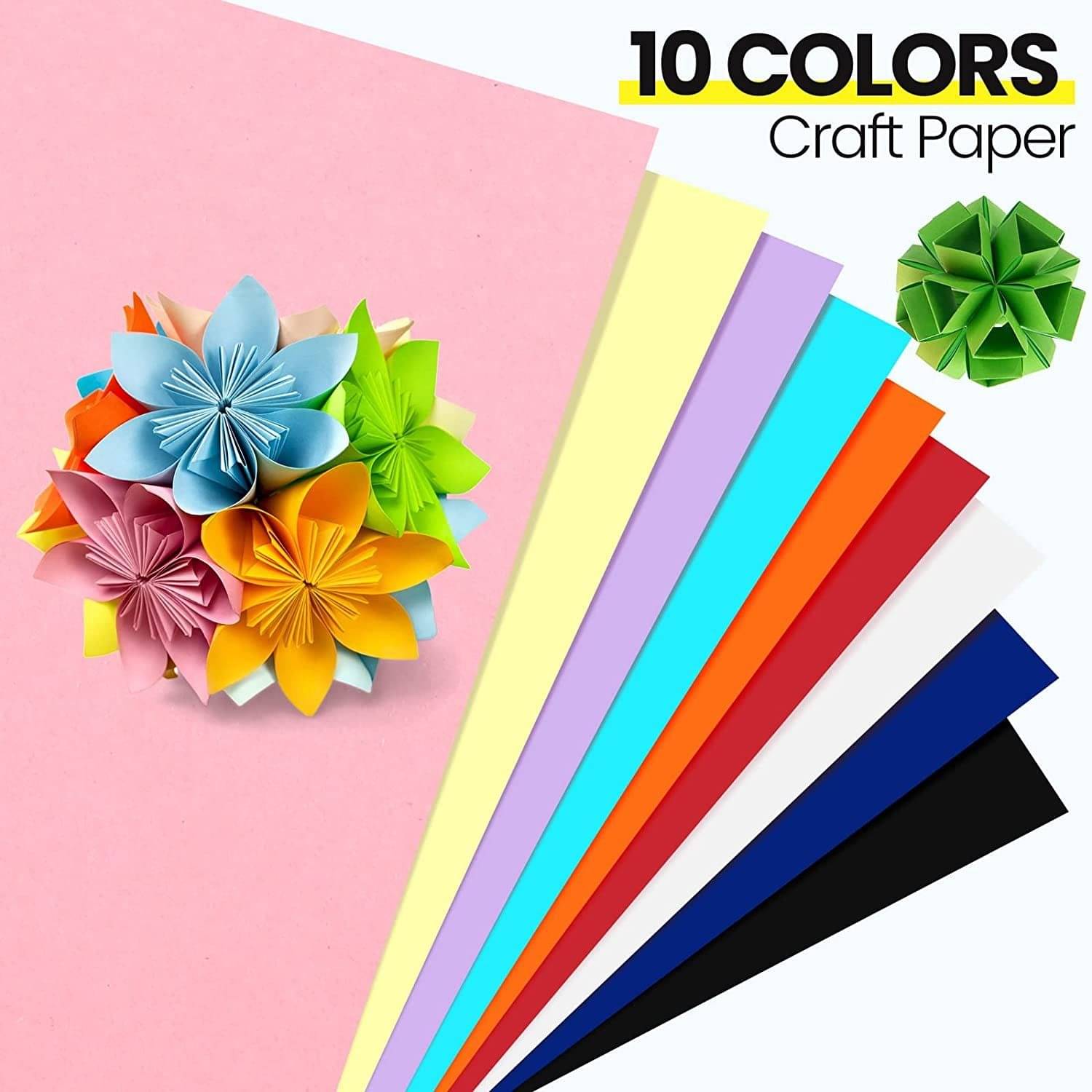     			Freedy A4 100 Coloured Sheets (10 Sheets each color) Copy Printing/Art and Craft Paper Double Sided ColouredOffice Stationery Children's Day Gift, Birthday Gift, Party Favors,christmas decor etc