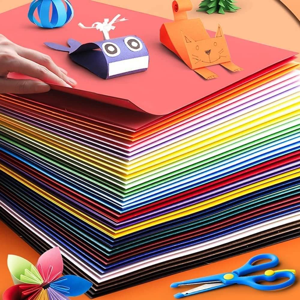     			Freedy A4 100 Coloured Sheets (10 Sheets each color) Copy Printing/Art and Craft Paper Double Sided ColouredOffice Stationery Children's Day Gift, Birthday Gift, Party Favors,christmas decor etc