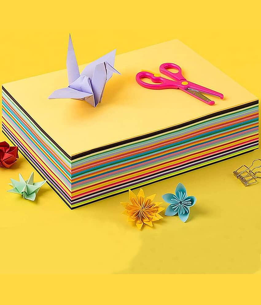 Freedy A4 100 Coloured Sheets (10 Sheets each color) Copy Printing/Art and Craft Paper Double Sided ColouredOffice Stationery Children's Day Gift, Birthday Gift, Party Favors,christmas decor et - Stationery | Buy online on ZillyBuy