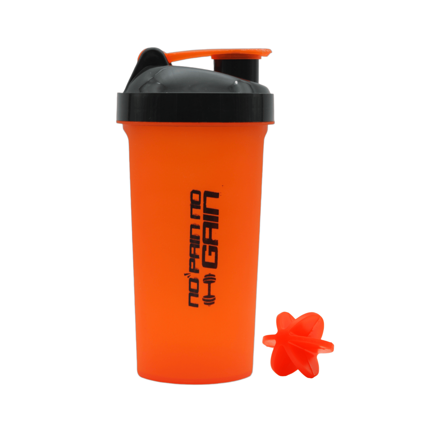 LAZYWINDOW Plastic Orange 700 mL Shaker ( Pack of 1 ) LAZYWINDOW Plastic Orange 700 mL Shaker ( Pack of 1 )