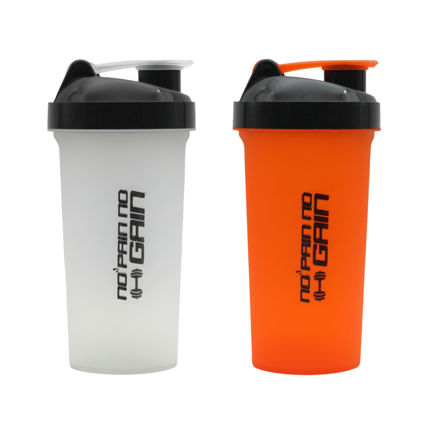 LAZYWINDOW Plastic White 700 mL Shaker ( Pack of 2 ) LAZYWINDOW Plastic White 700 mL Shaker ( Pack of 2 )