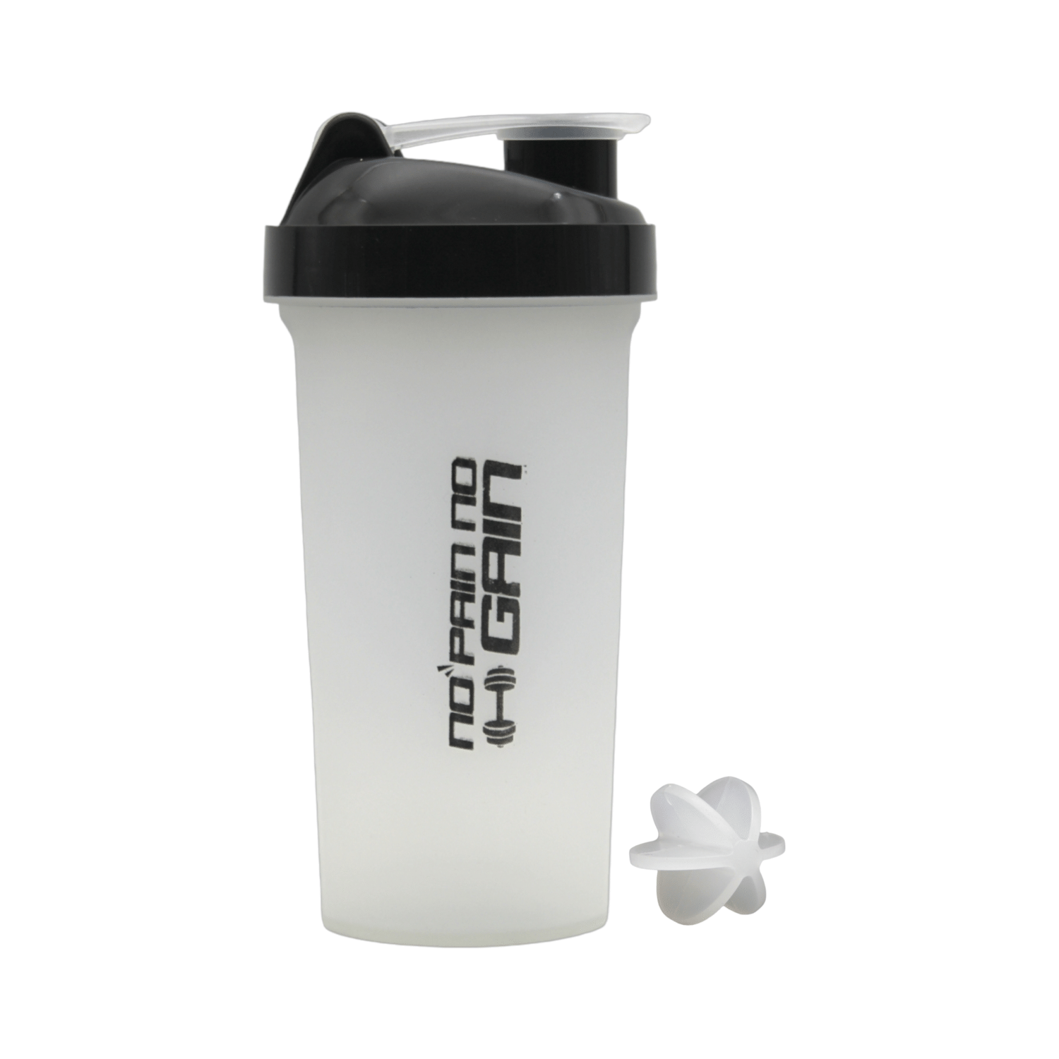LAZYWINDOW Plastic White 700 mL Shaker ( Pack of 1 ) LAZYWINDOW Plastic White 700 mL Shaker ( Pack of 1 )