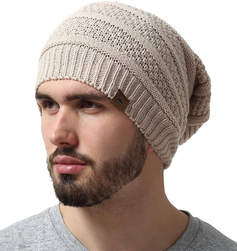 Paryag Beige Woollen Men's Cap ( Pack of 1 ) Paryag Beige Woollen Men's Cap ( Pack of 1 )
