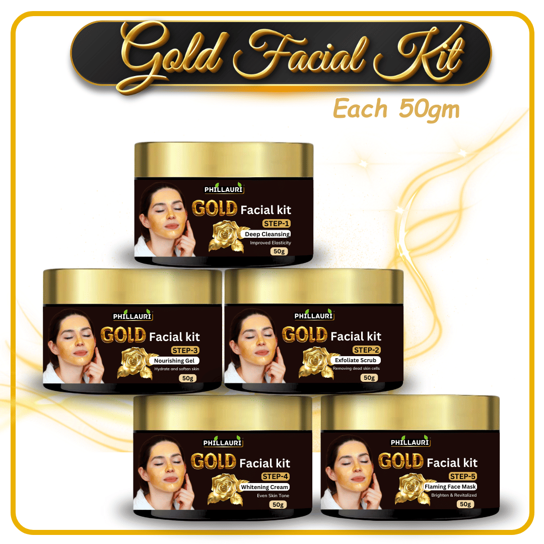 Phillauri Facial kit 3 Times Use Facial Kit For All Skin Type Gold 100 ( Pack of 1 ) Phillauri Facial kit 3 Times Use Facial Kit For All Skin Type Gold 100 ( Pack of 1 )