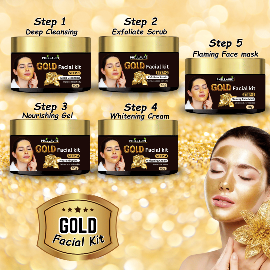 Phillauri Facial kit 3 Times Use Facial Kit For All Skin Type Gold 100 ( Pack of 1 ) Phillauri Facial kit 3 Times Use Facial Kit For All Skin Type Gold 100 ( Pack of 1 )