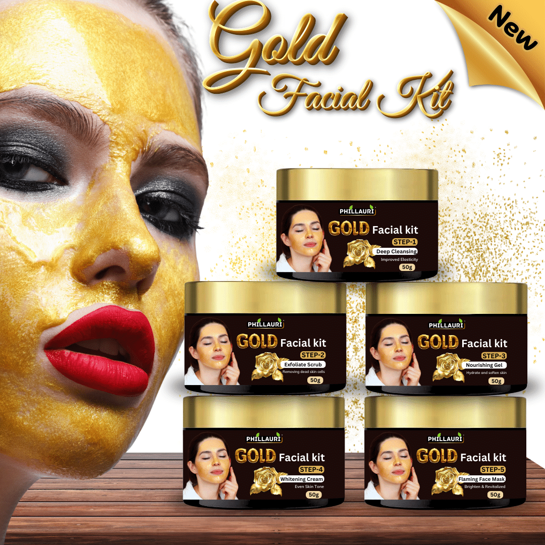 Phillauri Facial kit 3 Times Use Facial Kit For All Skin Type Gold 100 ( Pack of 1 ) Phillauri Facial kit 3 Times Use Facial Kit For All Skin Type Gold 100 ( Pack of 1 )