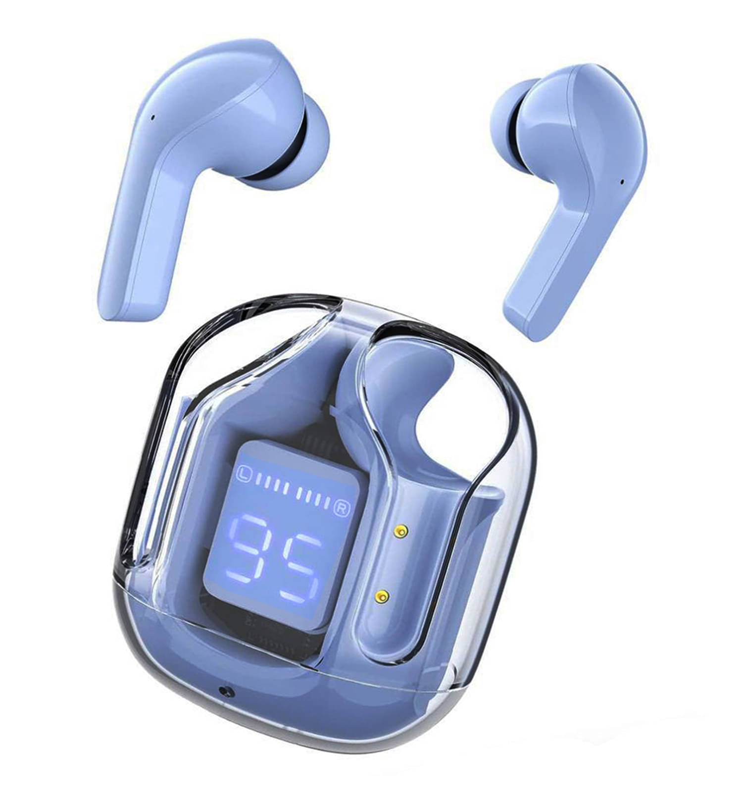     			Retailstore Led Display Earbud In Ear TWS Blue