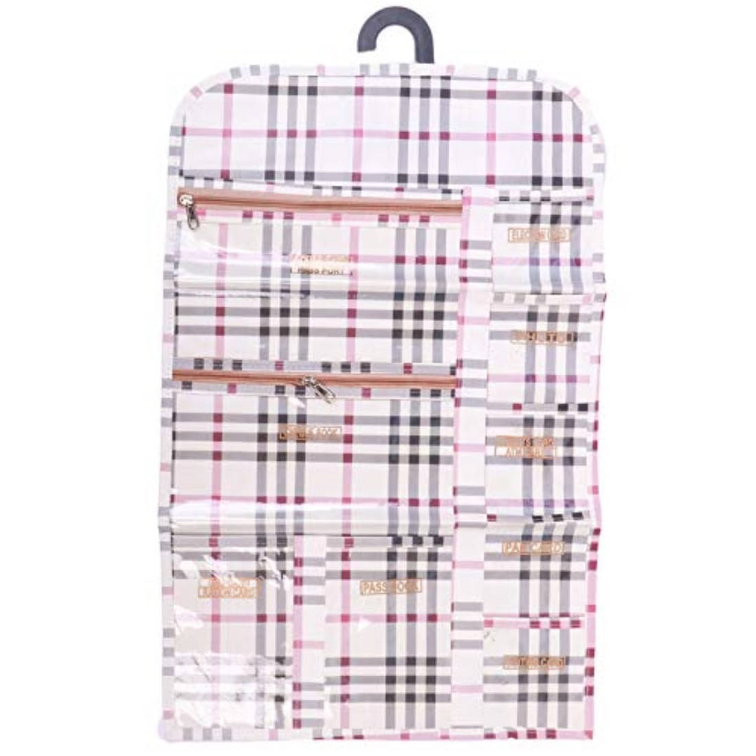     			SUNESH CREATION White Travel Kit Bag ( 1 Pc )