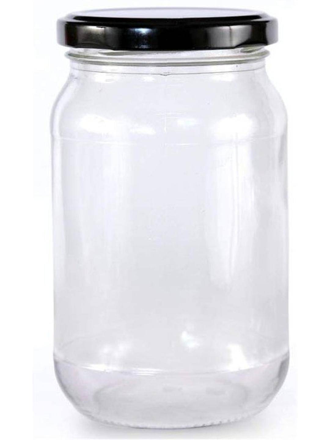 Somil Glass Contanier Glass Transparent Cookie Container ( Set of 1 ) Somil Glass Contanier Glass Transparent Cookie Container ( Set of 1 )