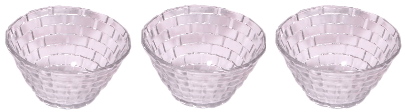     			Somil Glass Mixing Bowl 3 Pc