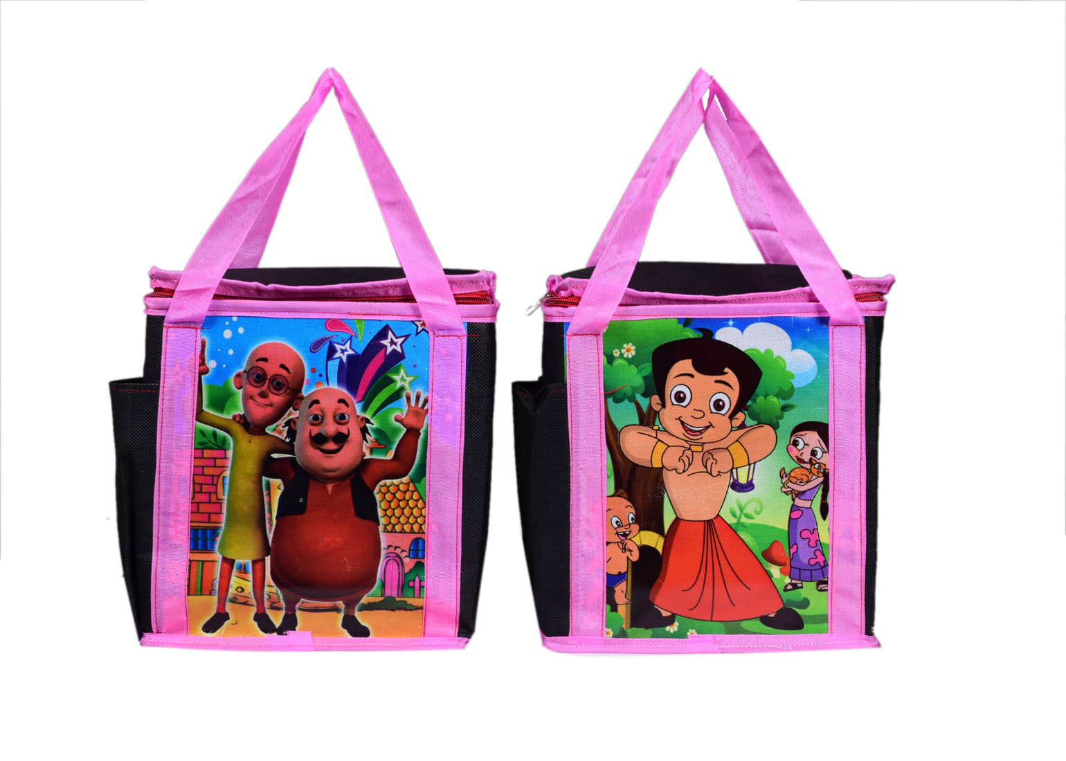 Sunvika House Pink Lunch Bag ( 2 Pcs ) - Handbags | Buy online on ZillyBuy
