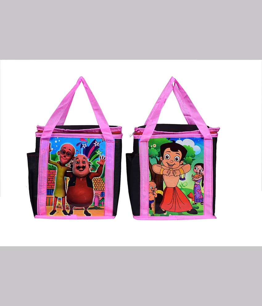 Sunvika House Pink Lunch Bag ( 2 Pcs ) - Handbags | Buy online on ZillyBuy