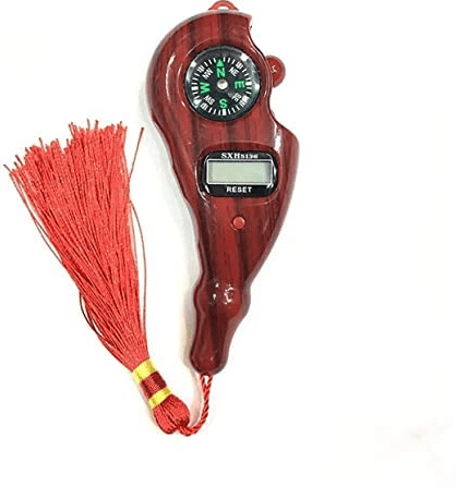     			Tapixaa Digital Finger Counter with Compass for Prayer, Mala Mantra Jap Digital Tally Counter  (Multicolor, Pack Of 1 )