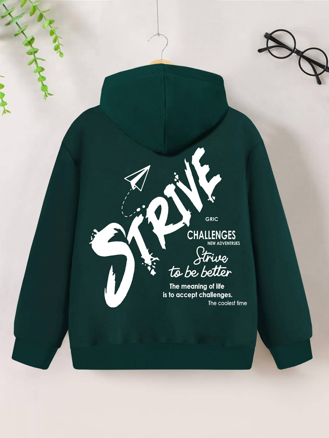    			Trampoline Pack of 1 Boys Cotton Blend Sweatshirt ( Green )