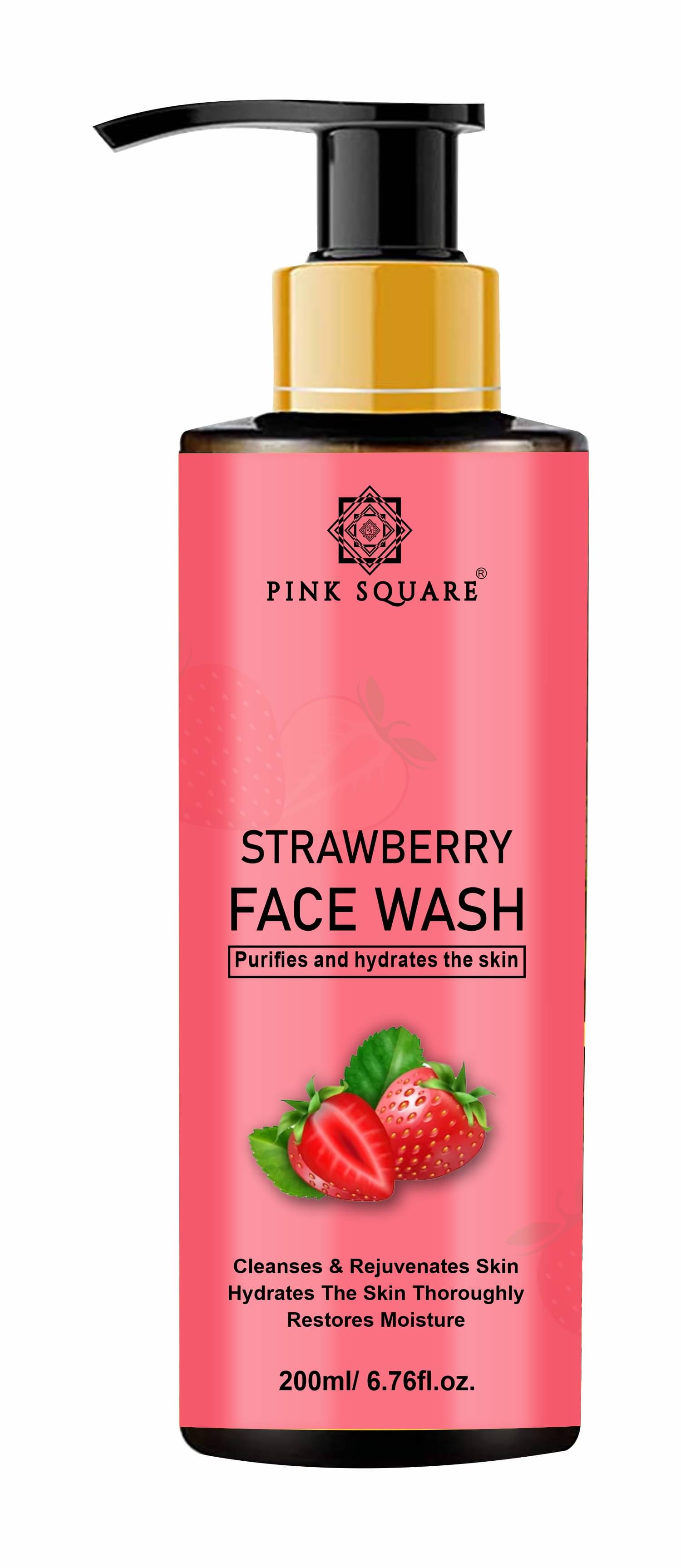     			pink square - Refreshing Face Wash For All Skin Type ( Pack of 1 )