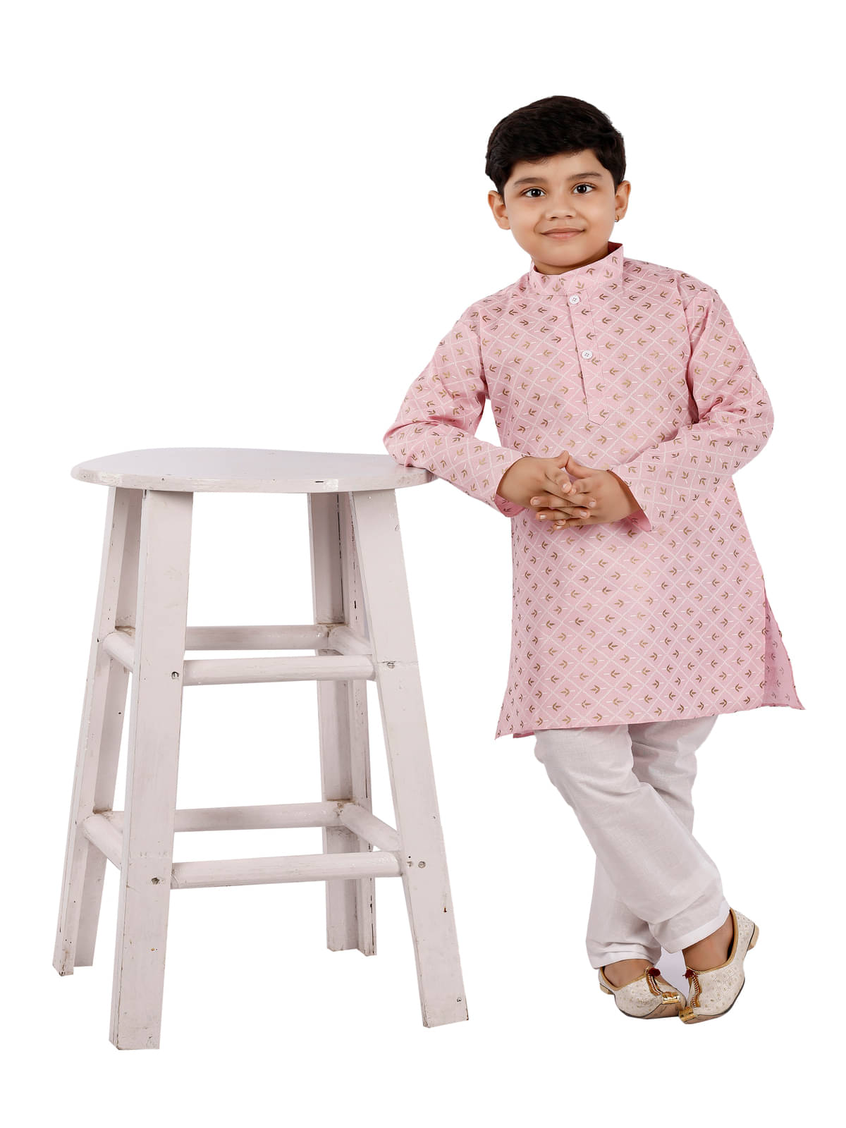     			s muktar garments Pack of 1 Boys Cotton Blend ( Pink )