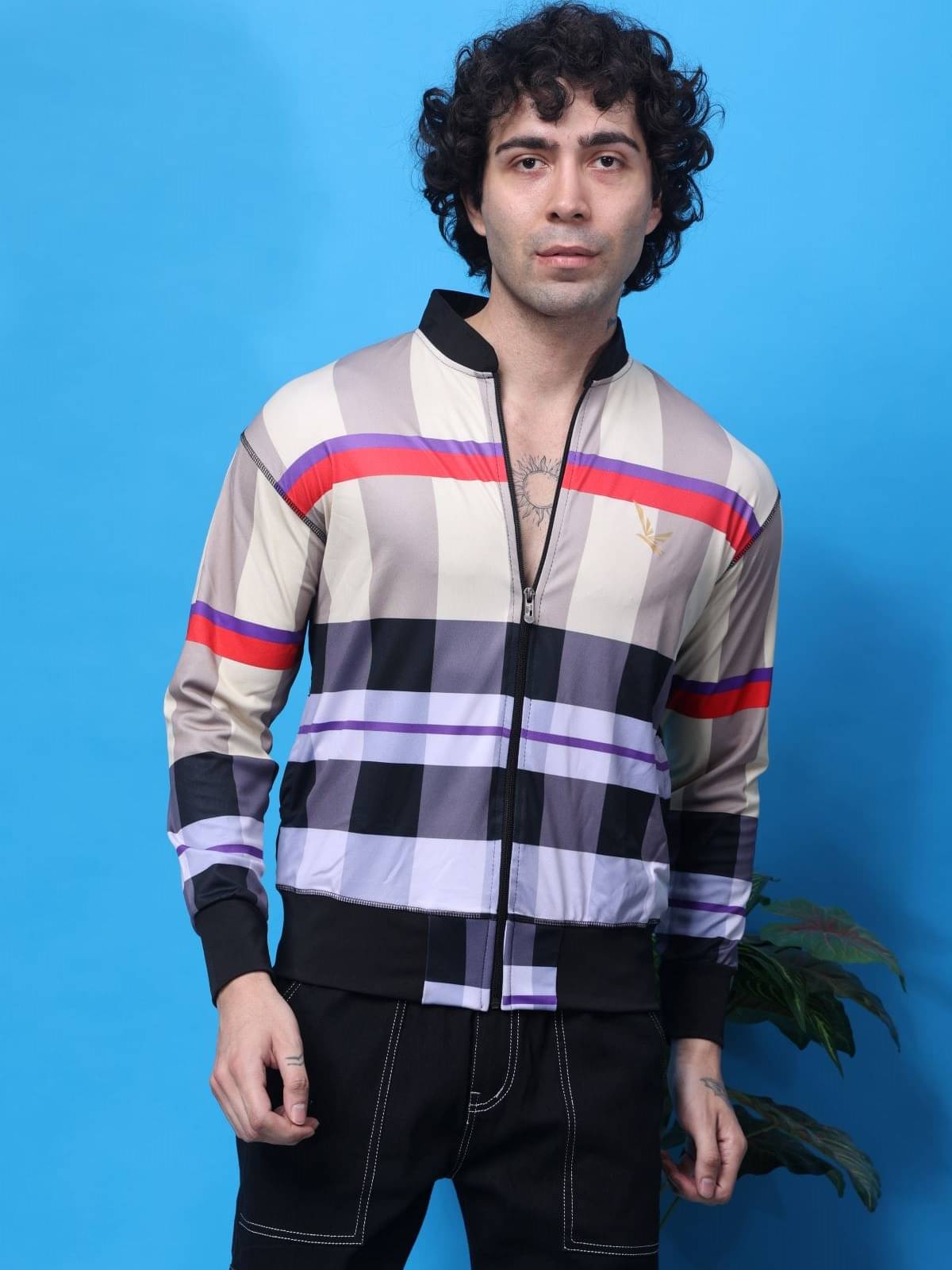     			yellow tree Polyester Men's Casual Jacket - Multicolor ( Pack of 1 )
