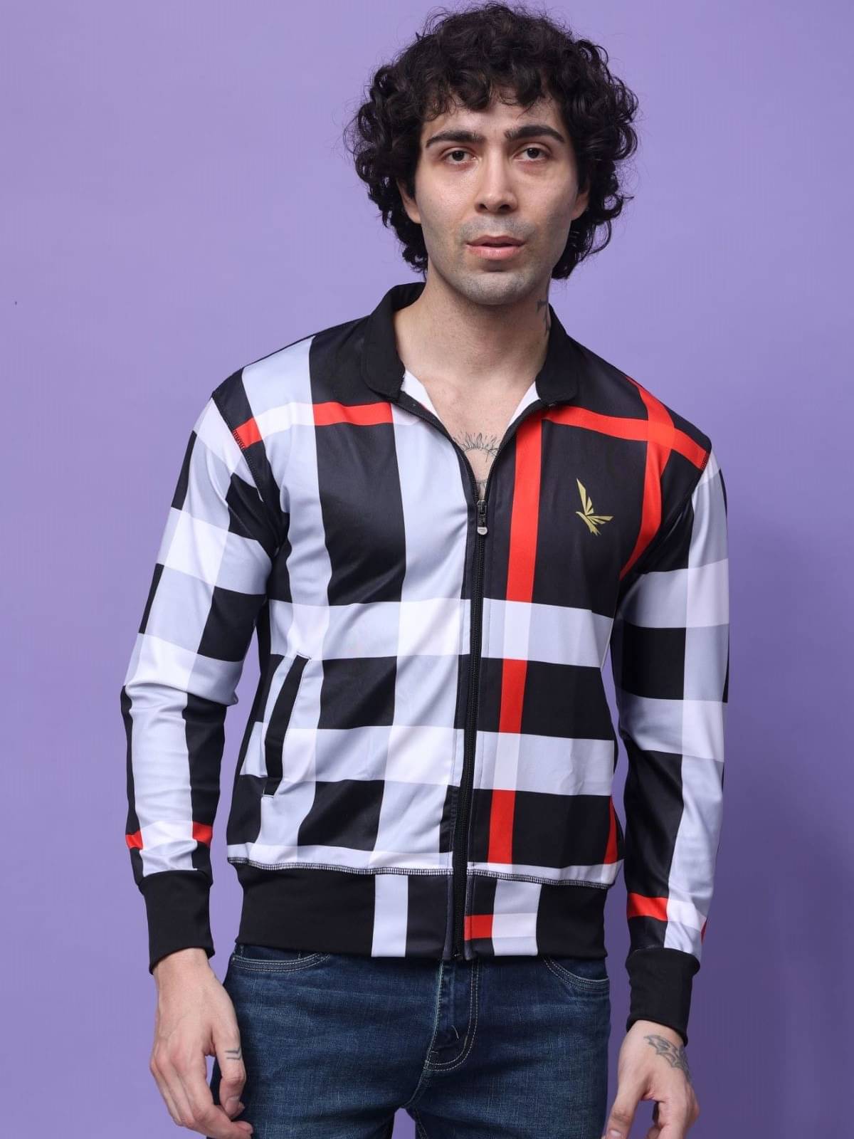 yellow tree Polyester Men's Casual Jacket - Multicolor ( Pack of 1 ) yellow tree Polyester Men's Casual Jacket - Multicolor ( Pack of 1 )