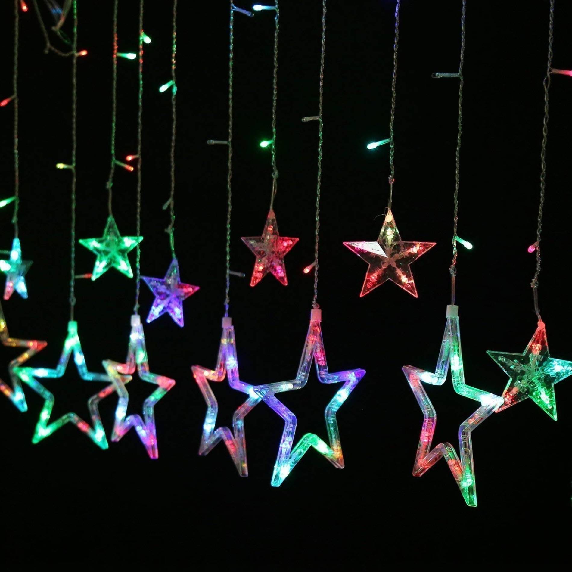     			ATIPRIYA Multicolor Others Curtain String Light ( Pack of 1 )