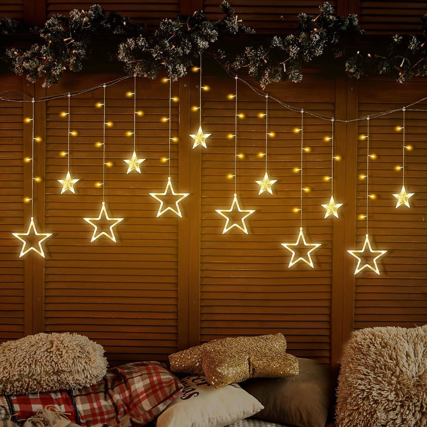     			ATIPRIYA Yellow Others Curtain String Light ( Pack of 1 )