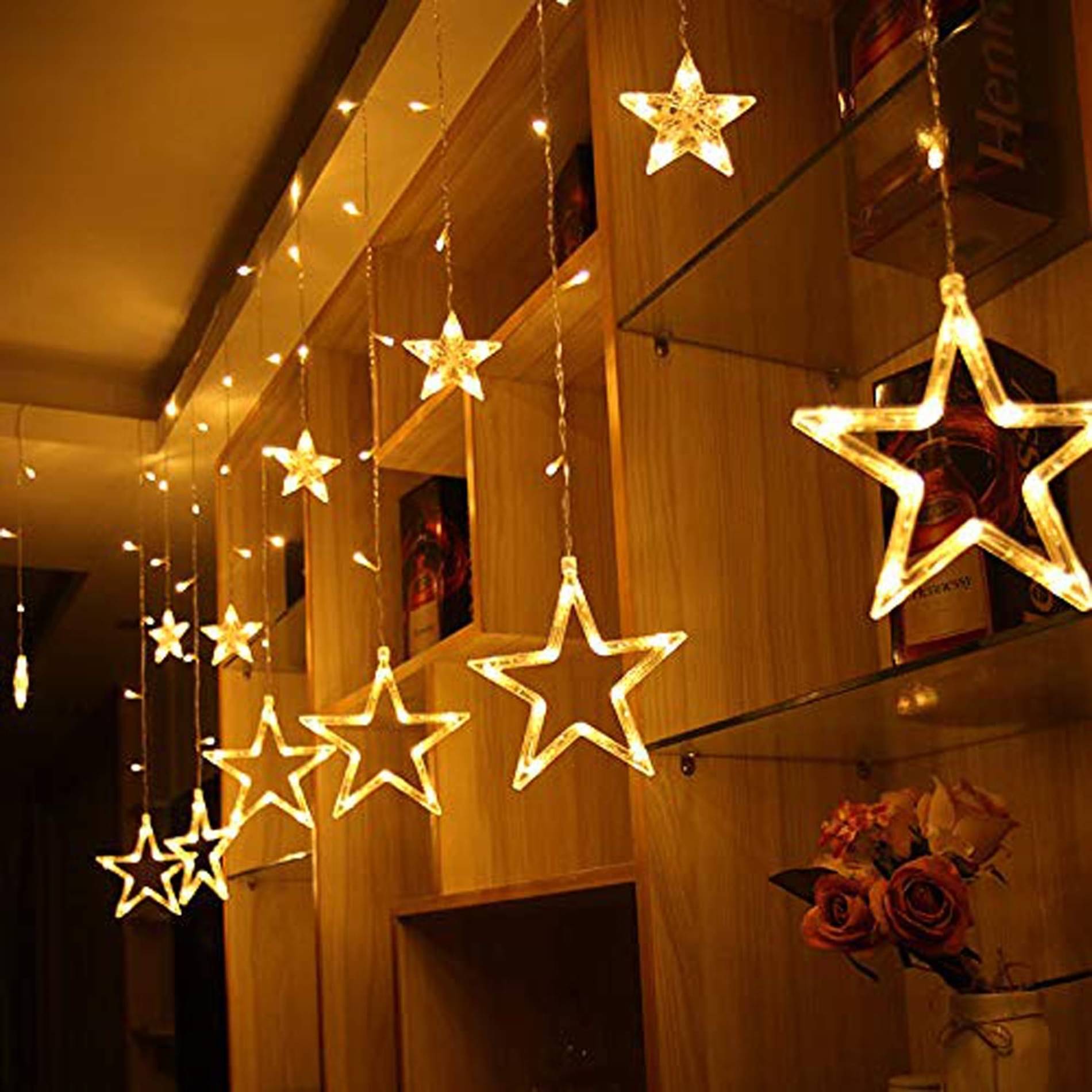     			ATIPRIYA Yellow Others Curtain String Light ( Pack of 1 )
