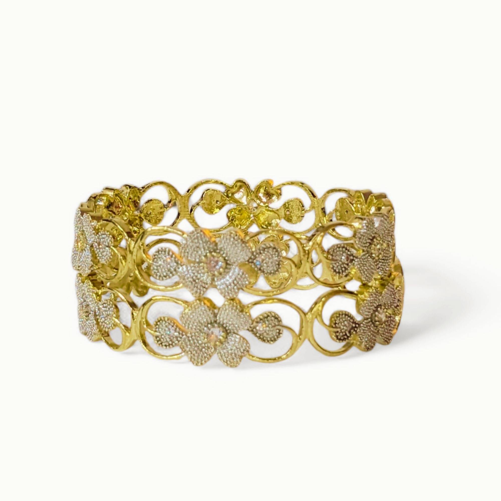     			AanyaCentric Multicolor Bangle Set ( Pack of 1 )