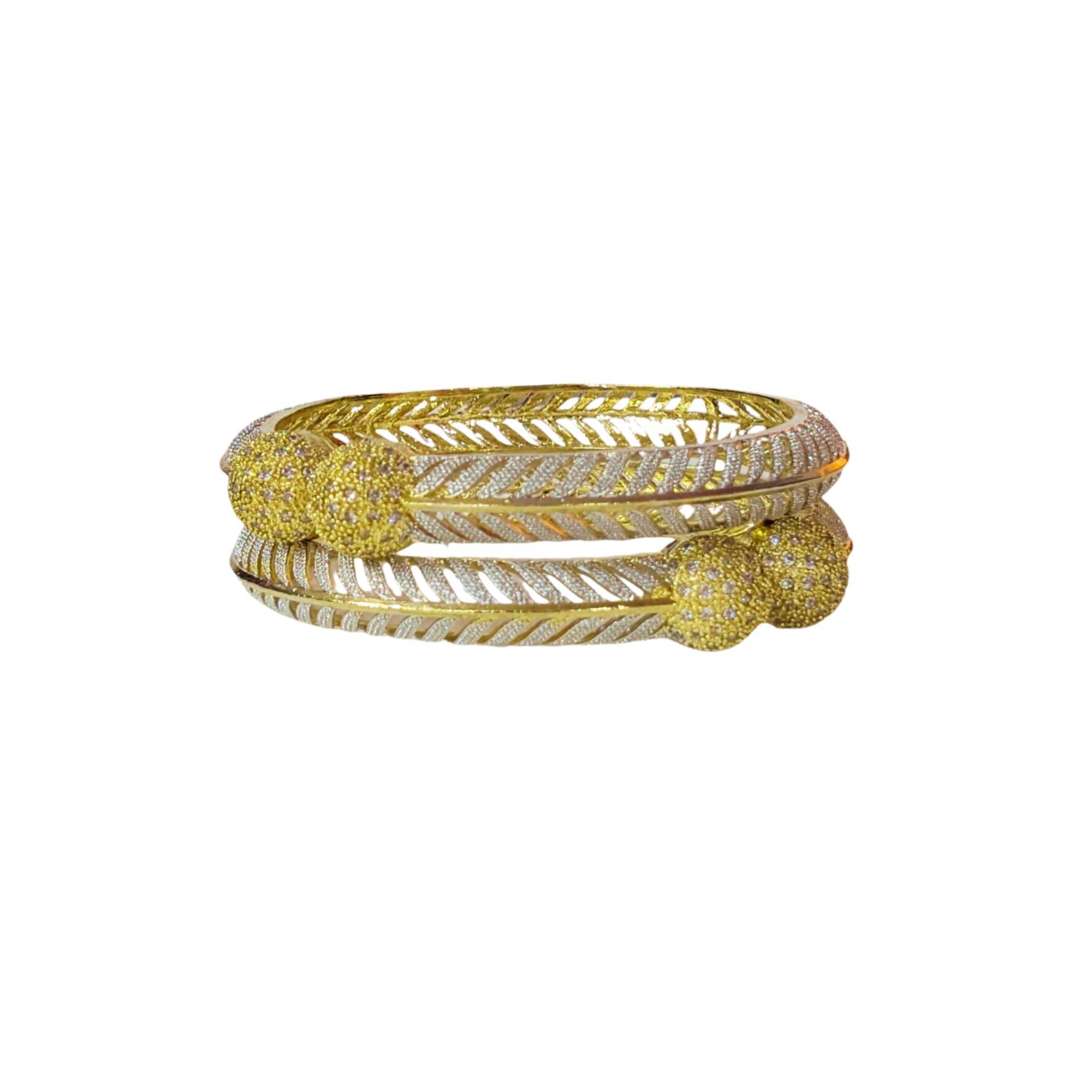     			AanyaCentric Multicolor Bangle Set ( Pack of 1 )