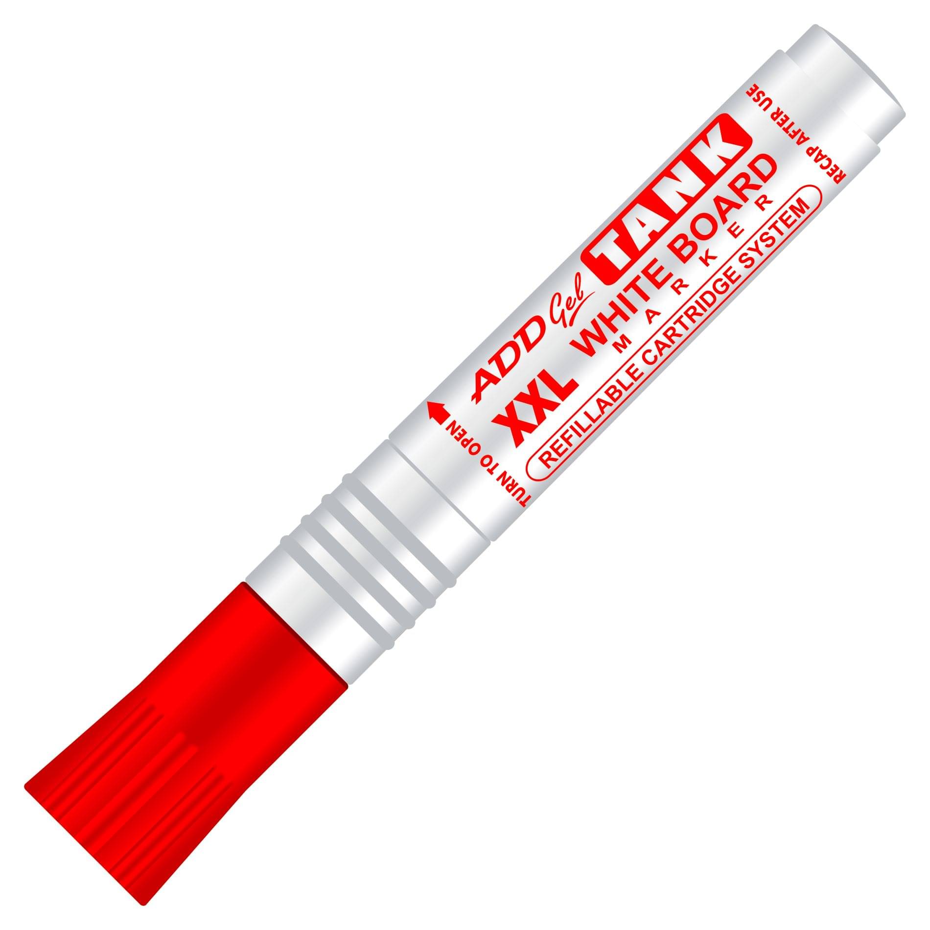     			Add Gel Red TANK WHITEBOARD CARTRIDGE MARKER PACK OF 10