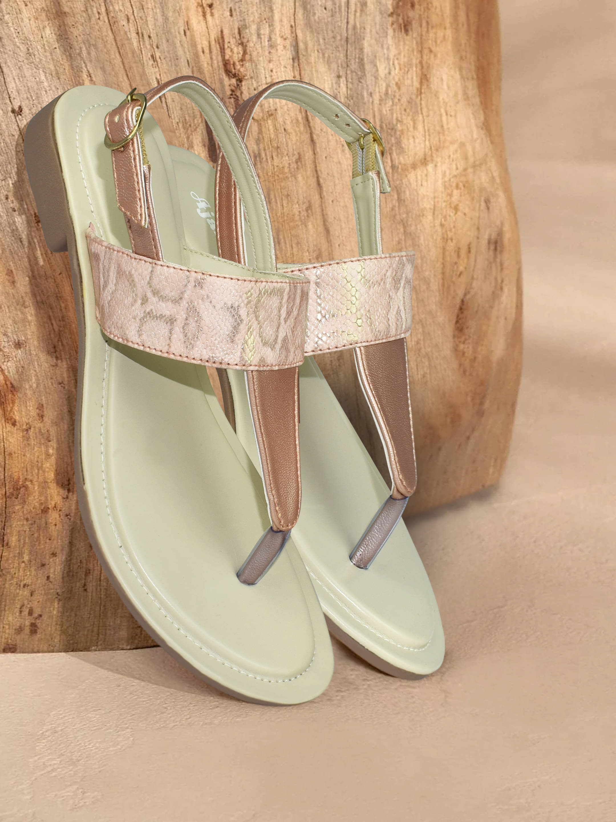 Ajanta Beige Women's Flats Ajanta Beige Women's Flats