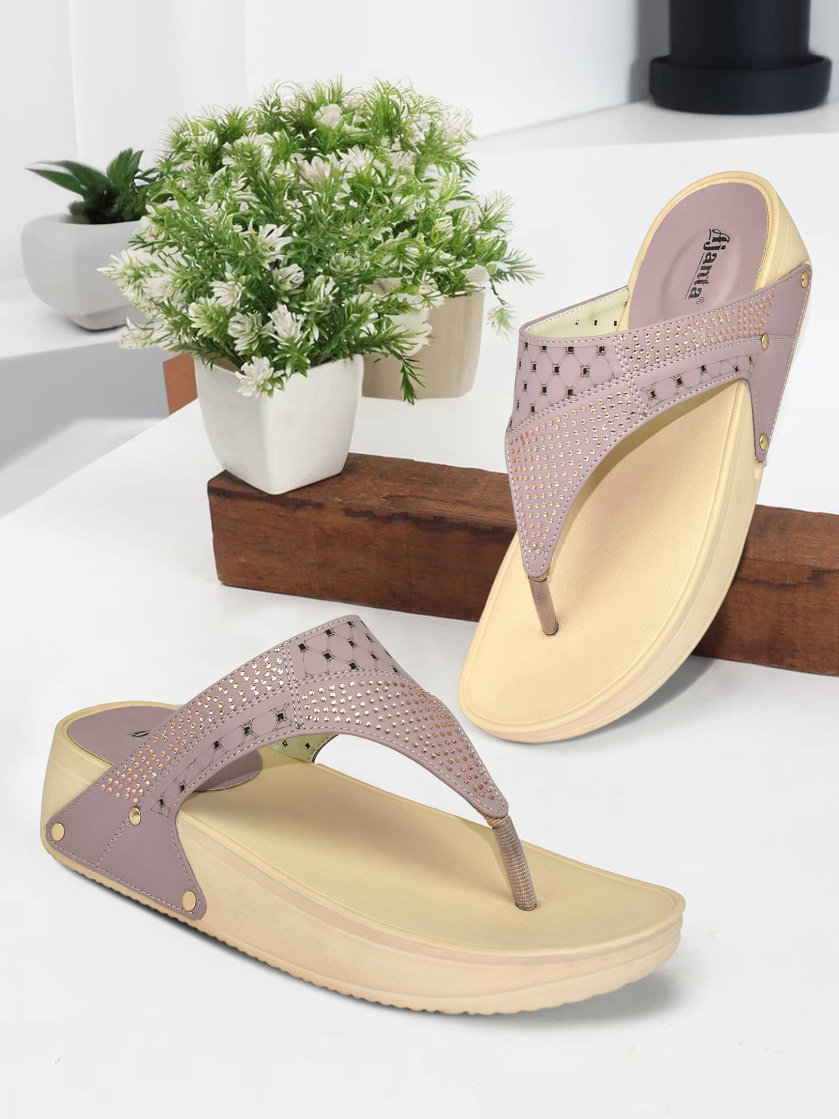Ajanta Pink Women's Flats Ajanta Pink Women's Flats