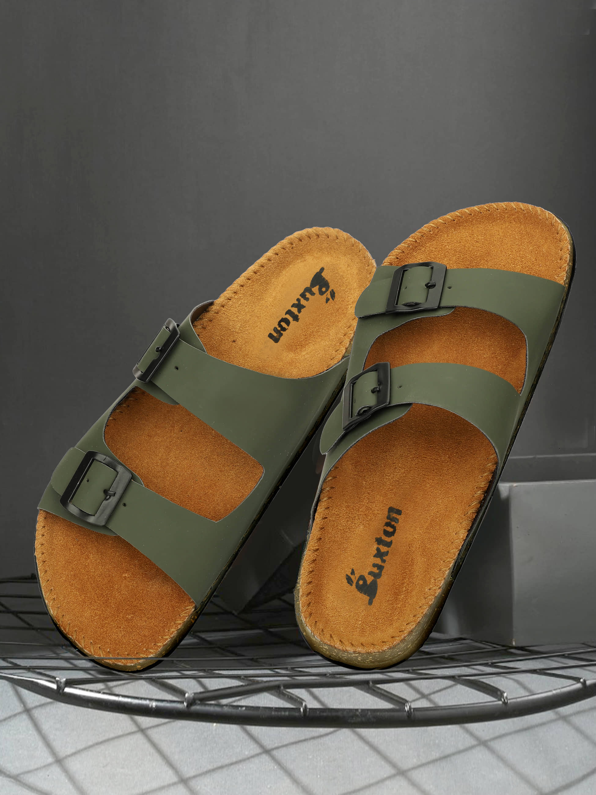 Buxton - Green Men's Sandals