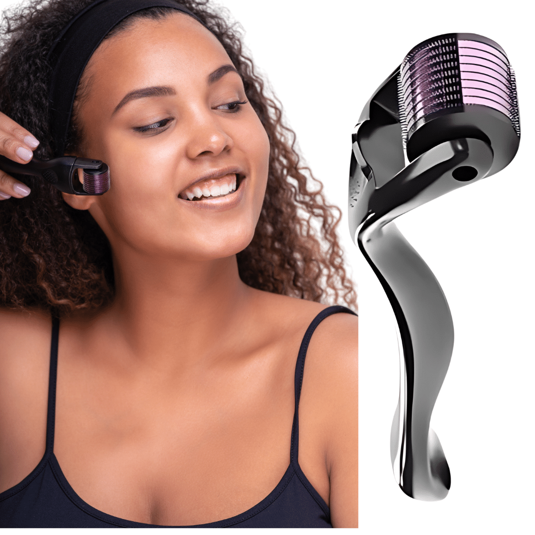 DERMA ROLLER 0.5 MM WITH 540 TITANIUM ALLOY NEEDLES FOR FACE ACNE SCARS, SKIN AGEING DERMA ROLLER 0.5 MM WITH 540 TITANIUM ALLOY NEEDLES FOR FACE ACNE SCARS, SKIN AGEING