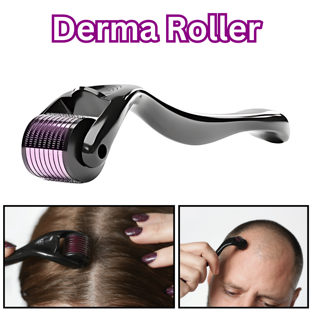 Derma Roller 0.5mm For Hair Regrowth & Face Microdermabrasion 60 gm