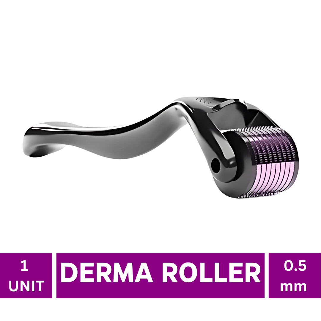 Derma Roller for Hair Growth | 0.5mm Titanium Alloy 540 Micro Needles | Activates Hair Follicles | Safe & Effective