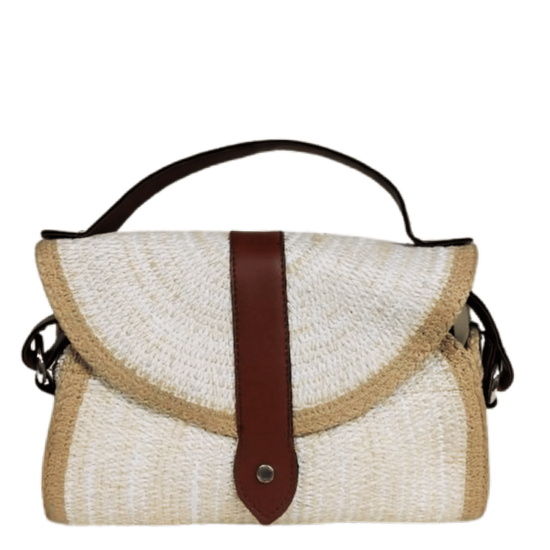     			ENSAC Sling Bag Jute Set of 1 ( Beige )