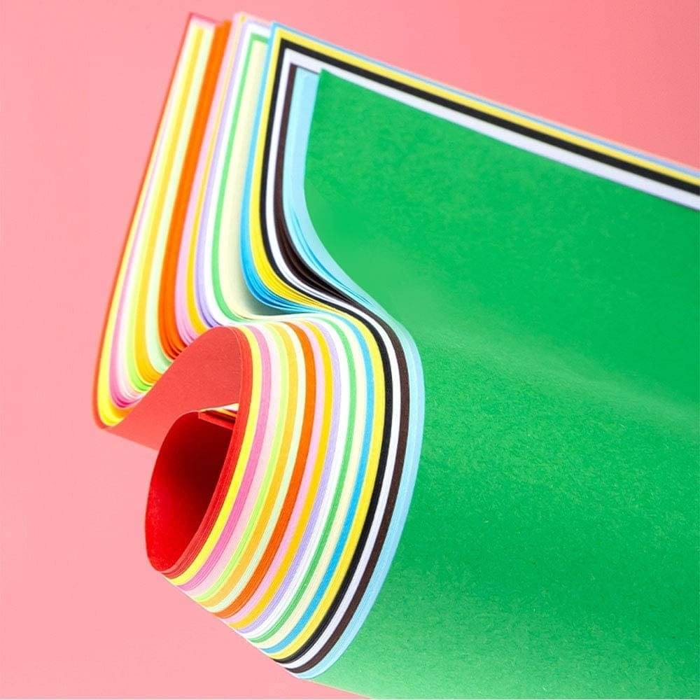     			Freedy  A4 50 Coloured Sheets (5 Sheets each color) Copy Printing/Art and Craft Paper Double Sided ColouredOffice Stationery Children's Day Gift, Birthday Gift, Party Favors,christmas decor etc