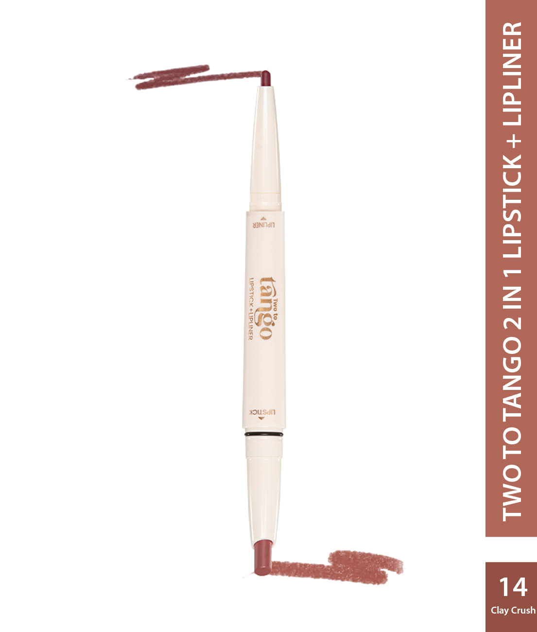     			Glam21 Two To Tango Lip Liner + Lipstick Duo , Non-Transfer , Clay Crush-14