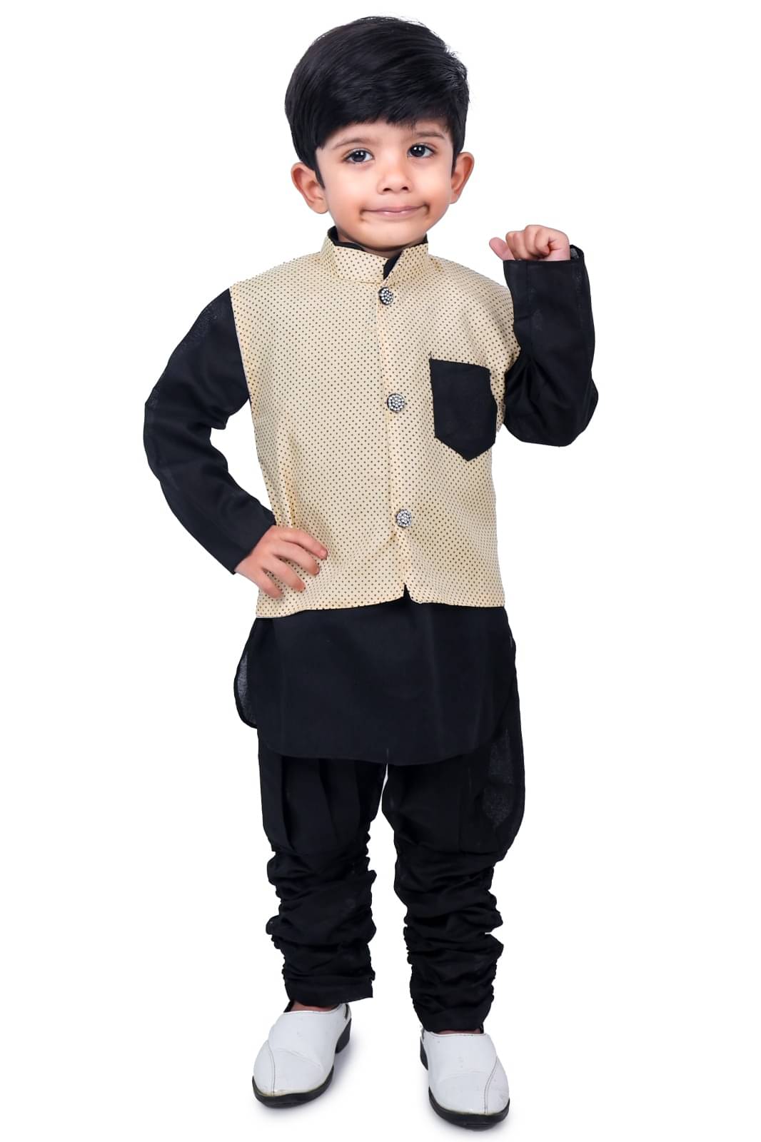     			IMON BASID Pack of 1 Boys Cotton Blend ( Black )