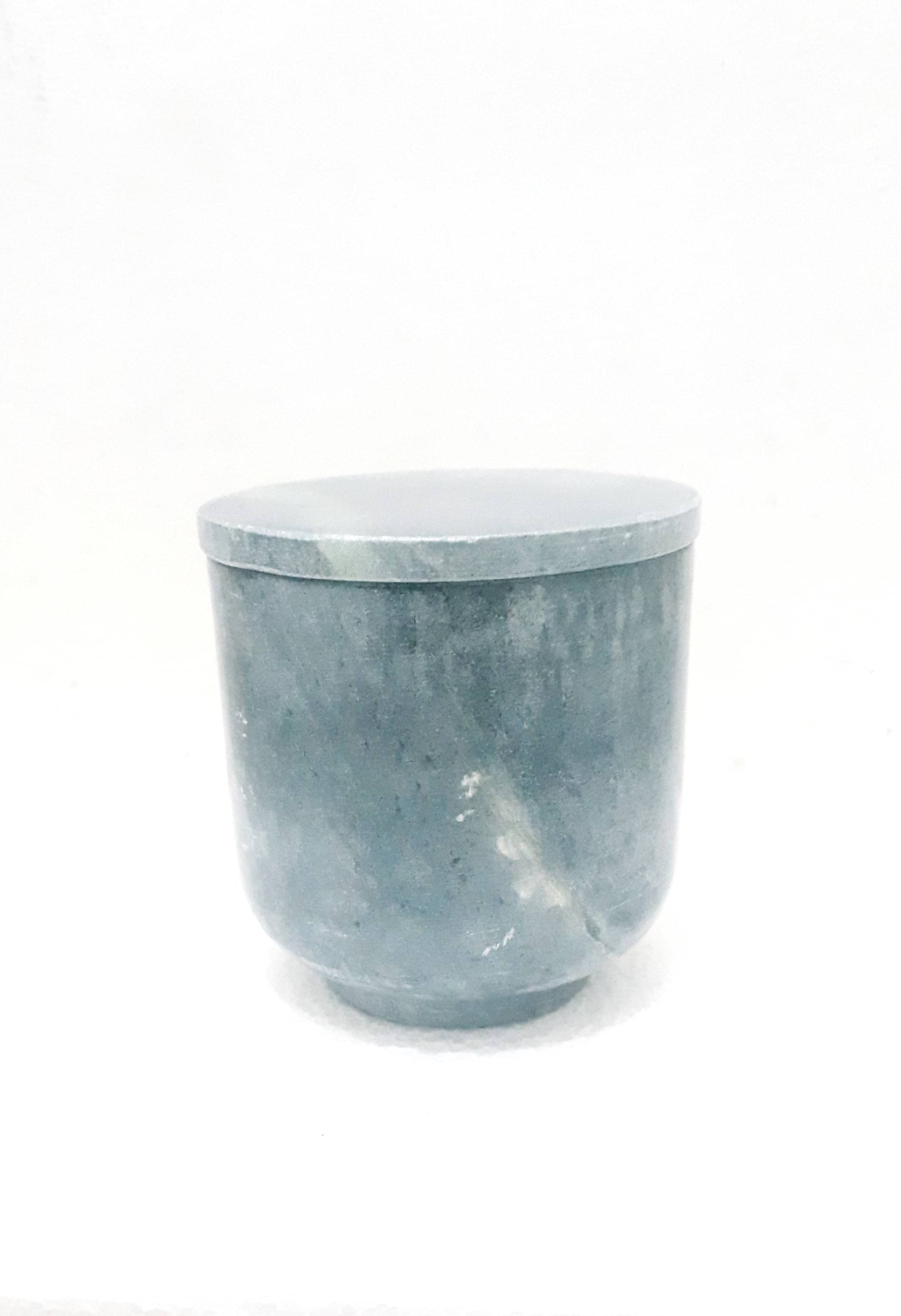    			KRAFT CLOUDS Stoneware Grey Spice Container ( Set of 1 )