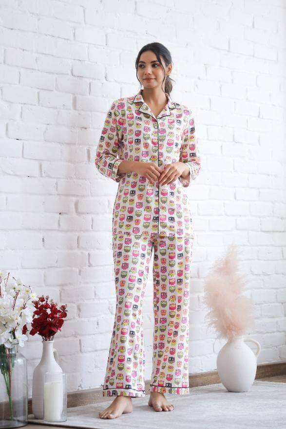     			Label Flavia Women Printed Top With Trousers Co-Ord Set ( Multi Color )