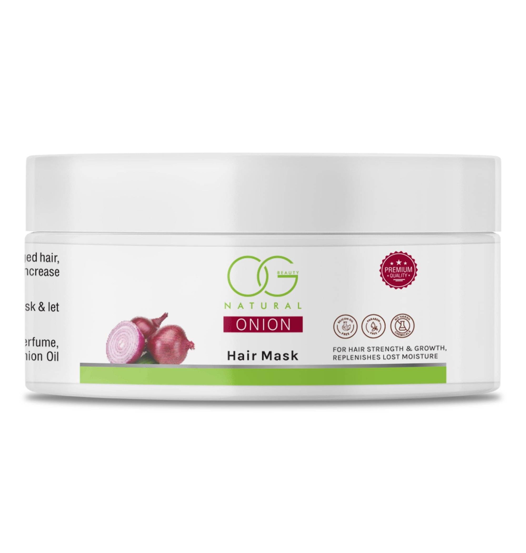    			OG Beauty Naturals Volumizing Hair Mask For Damaged Hair ( Pack of 1 )