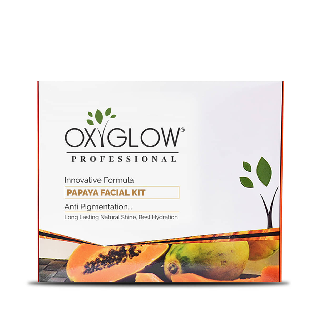     			Oxyglow Herbals 3 Times Use Facial Kit For Combination Skin Papaya 100 ( Pack of 1 )