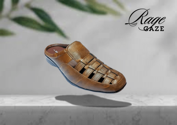     			RAGE GAZE - Brown Men's Sandals