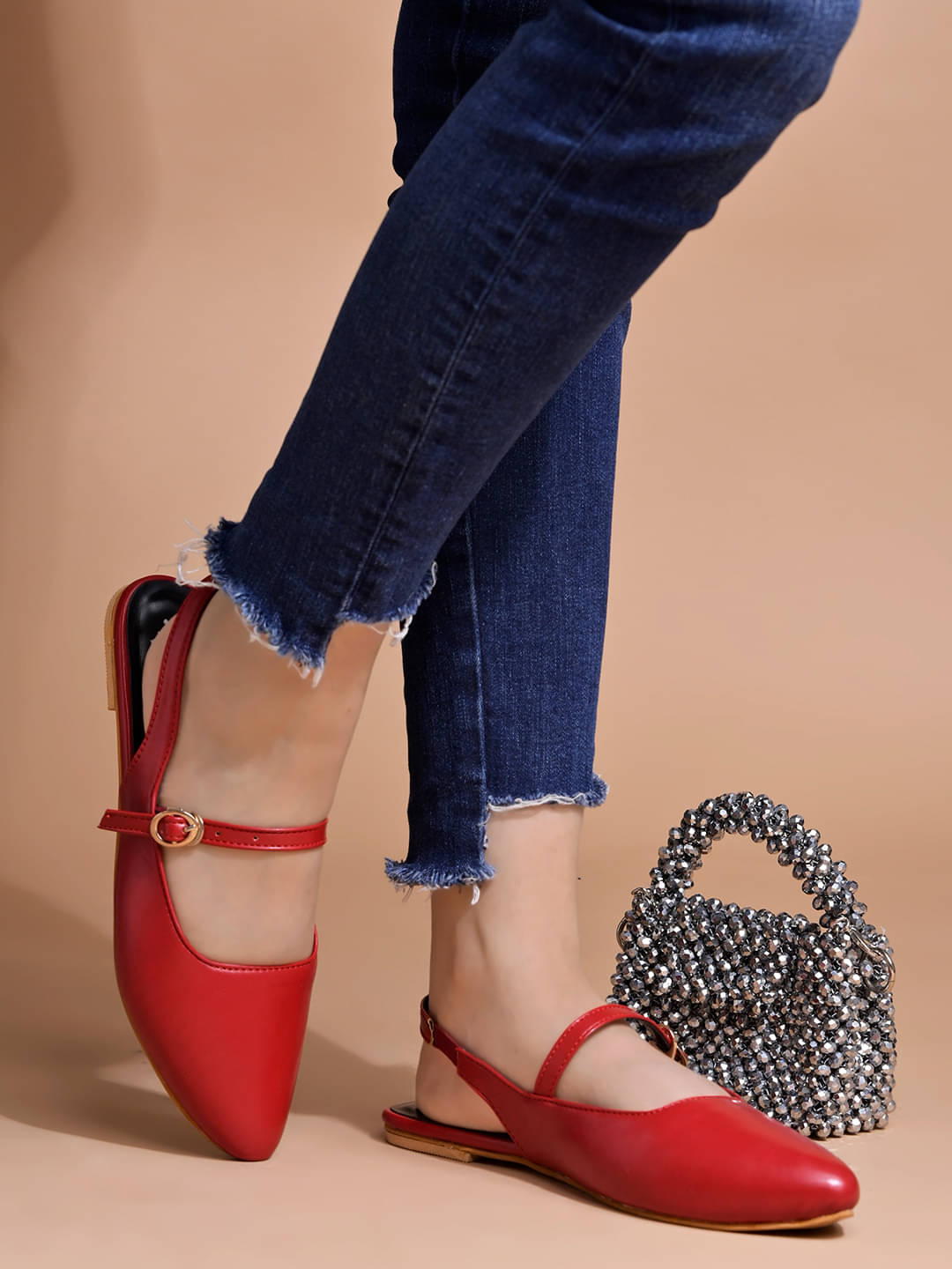 Shoetopia Red Women's Flats Shoetopia Red Women's Flats