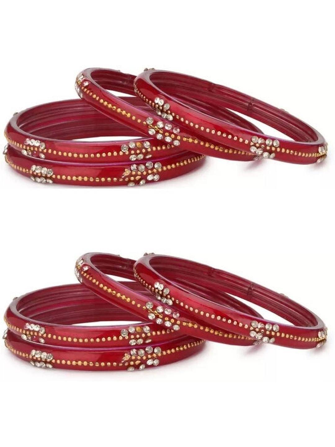    			Somil Multicolor Bangle Set ( Pack of 8 )