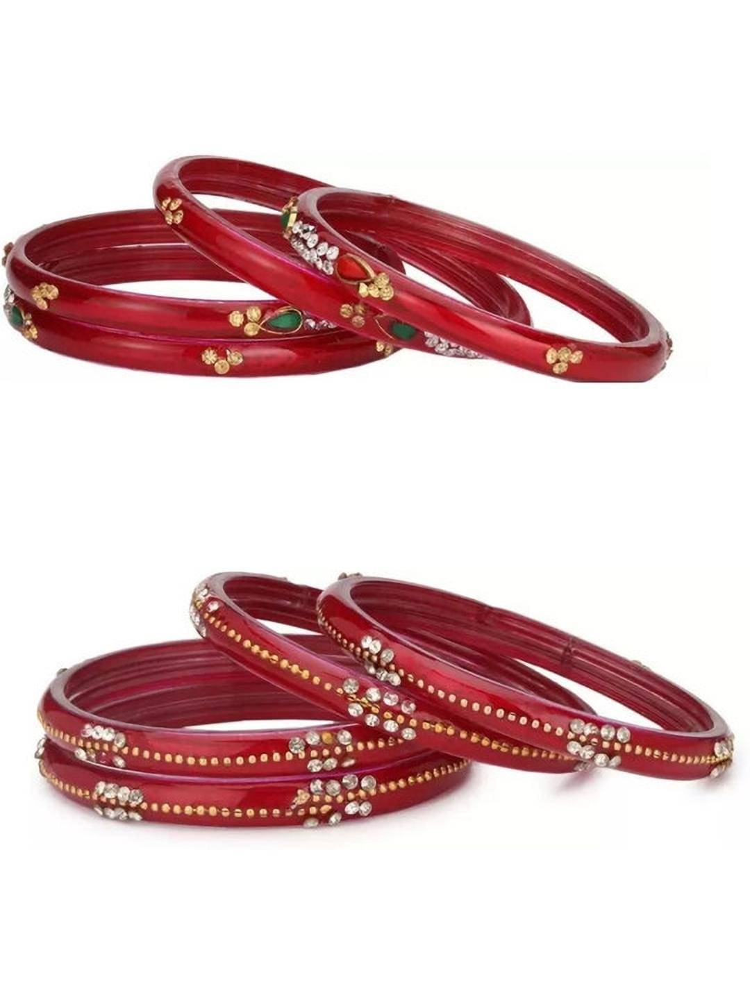 Somil Multicolor Bangle Set ( Pack of 8 )     			Somil Multicolor Bangle Set ( Pack of 8 )