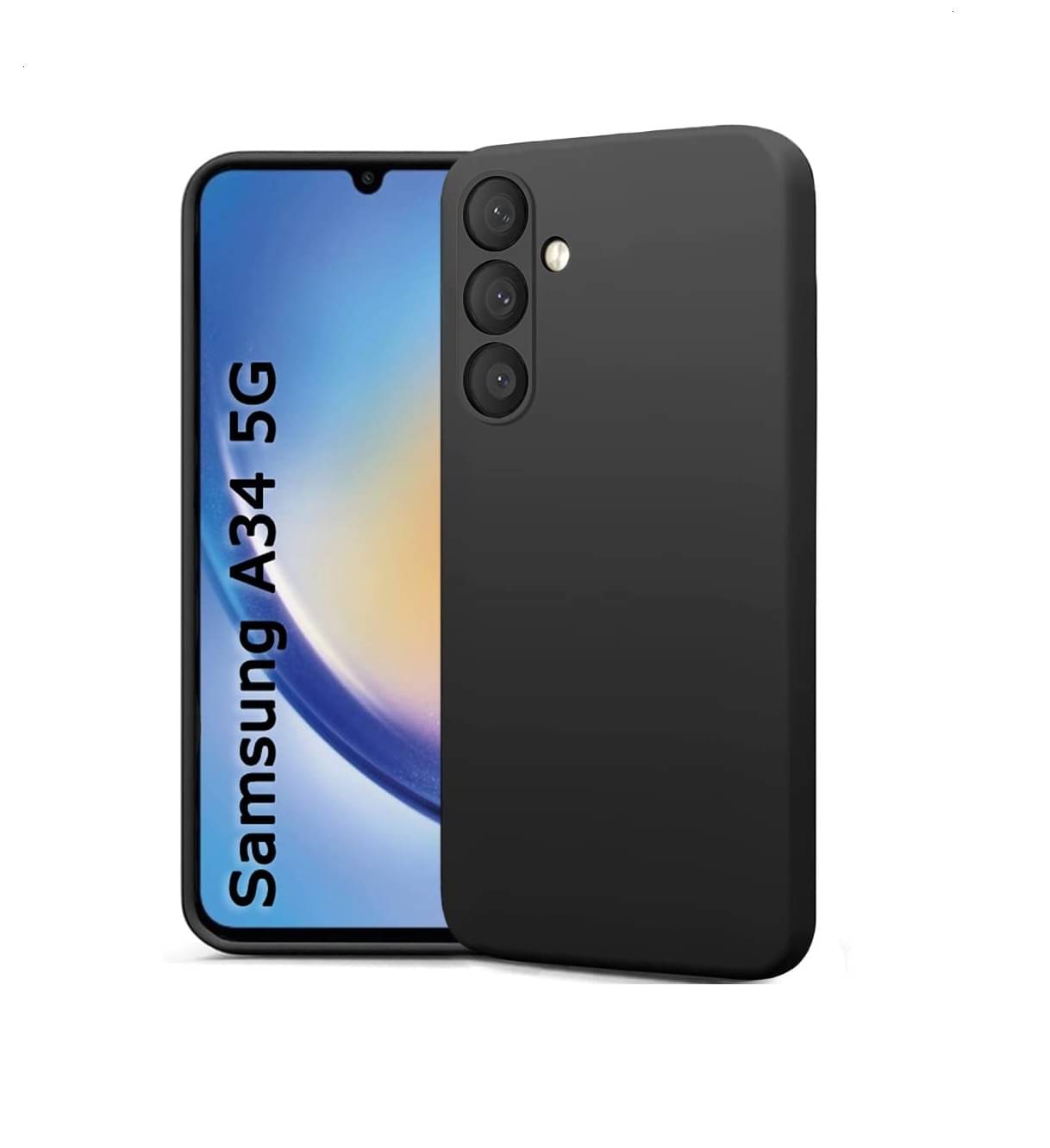 Spectacular Ace Plain Cases Compatible For Silicon Samsung Galaxy A34 5G ( Pack of 1 )     			Spectacular Ace Plain Cases Compatible For Silicon Samsung Galaxy A34 5G ( Pack of 1 )