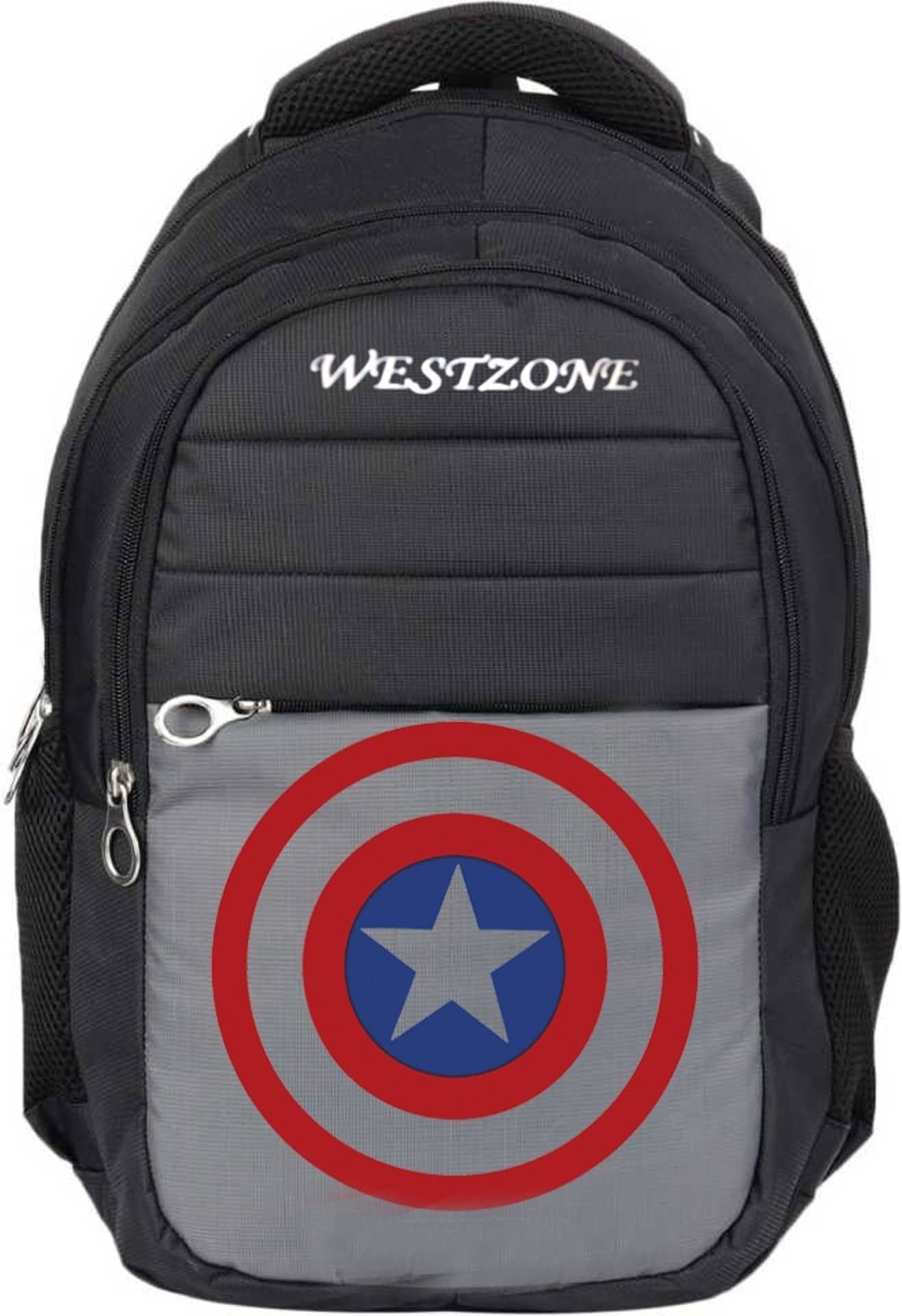 Westzone Blue Polyester Backpack With Raincover ( 24 Ltrs ) - Handbags | Buy online on ZillyBuy