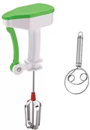     			omortex Multicolor Virgin Plastic Blender, Whisk ( Set of 2 )